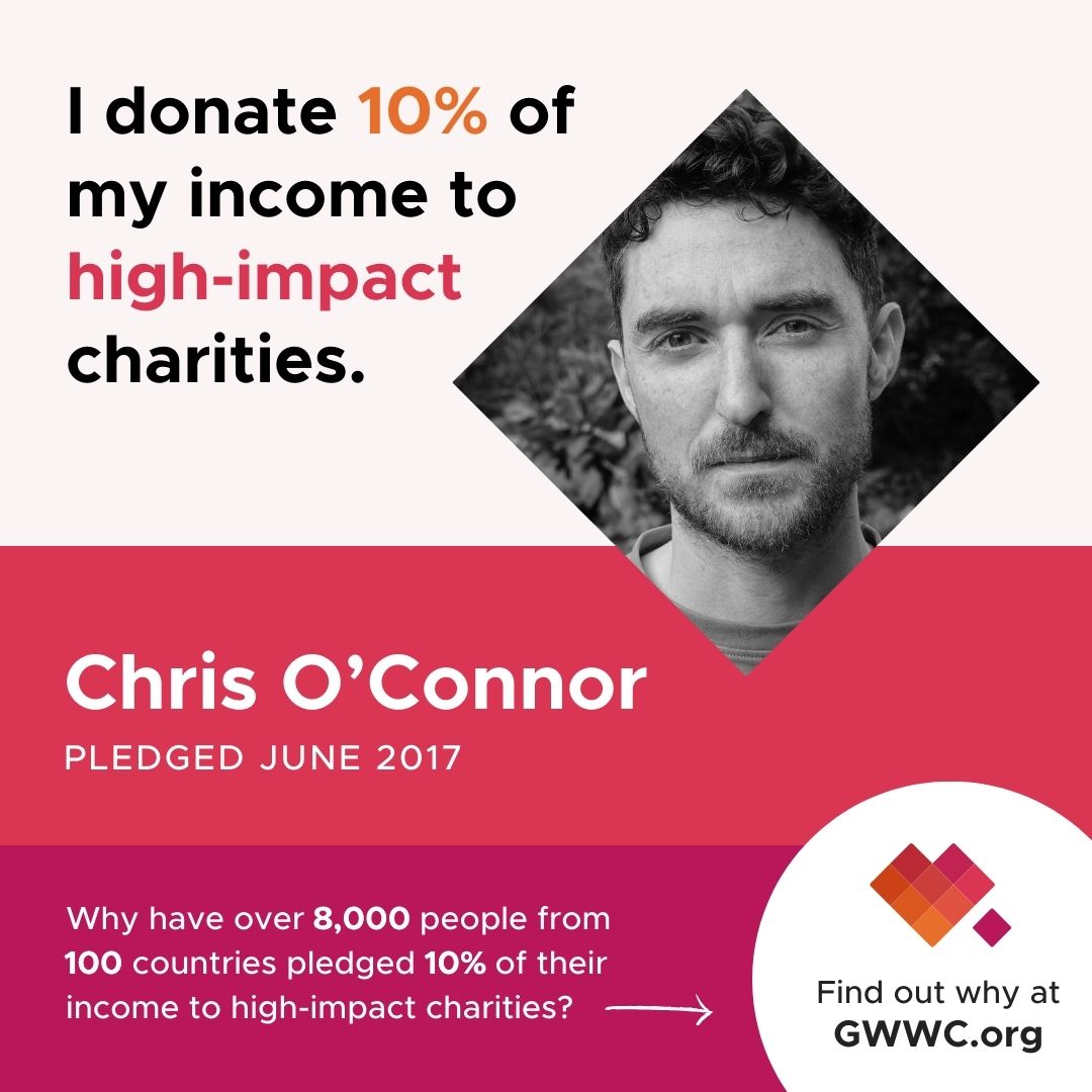 Altruism and Giving What We Can Pledge By Chris O'Connor